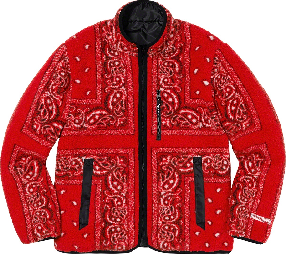 Reversible Bandana Fleece Jacket view 19